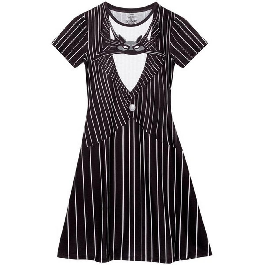 Nightmare Before Christmas Jack Skellington Regular Fit Kleid  