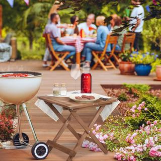 Northix Petite table en bois  