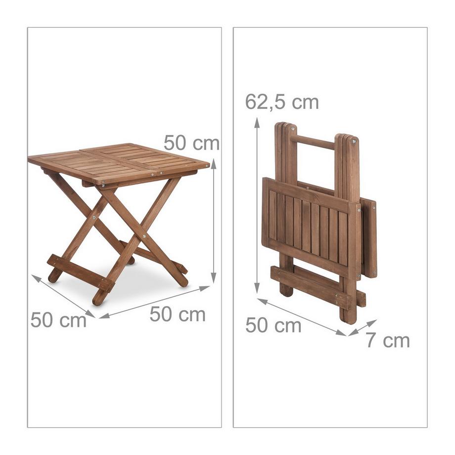Northix Kleiner Holztisch  