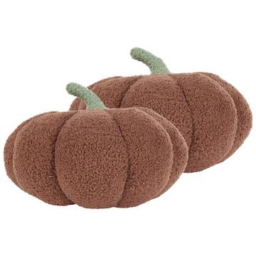 Lot de 2 coussins en Bouclé Rustique MUNCHKIN