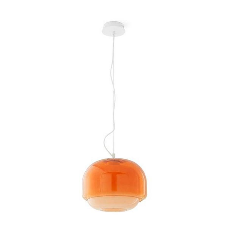 La Redoute Intérieurs Suspension en verre coloré Ø30  