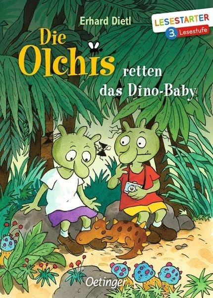 Die Olchis retten das Dino-Baby Erhard Dietl Couverture rigide 