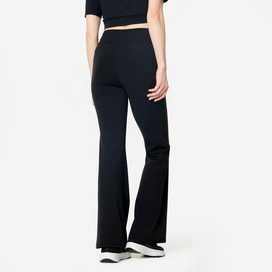 DECATHLON  Fitness-Leggings mit Schlag und gekreuztem Bund 