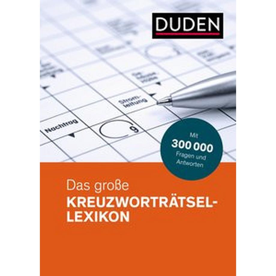 DUDEN  Duden - Das große Kreuzworträtsel-Lexikon 