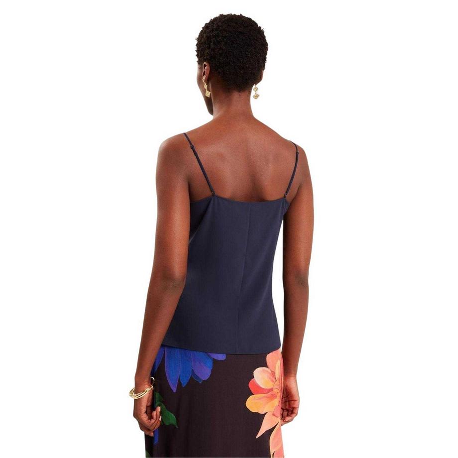 TED BAKER Débardeur Chiffon Léger Col V  