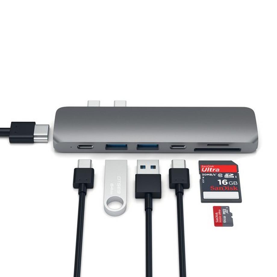 SATECHI  USB-C Dual Hub MacBook Satechi Pro Hub 