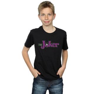 DC COMICS  The Joker Crackle Logo TShirt 