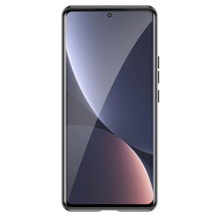 Cover-Discount  Xiaomi 12 Pro - Metall Carbon Look Hülle 