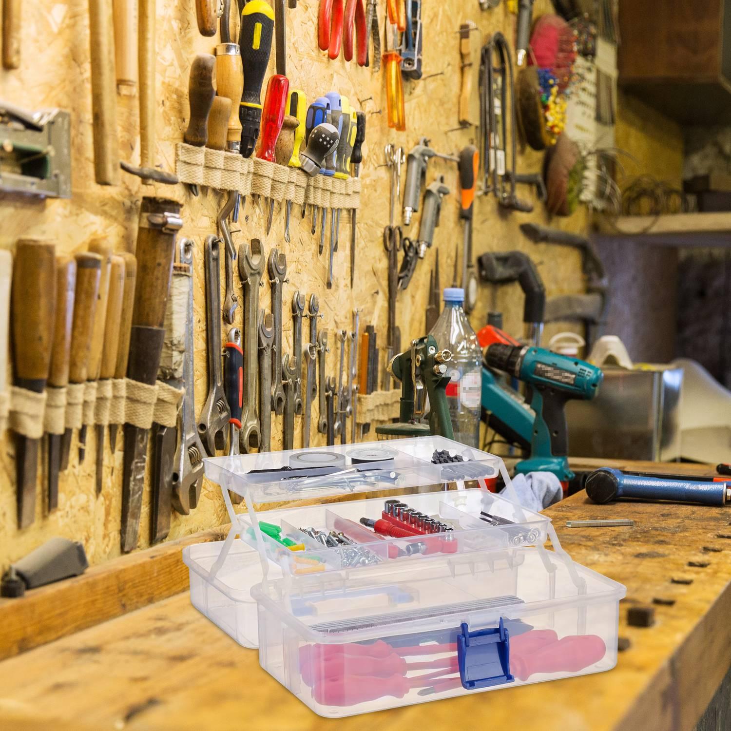 B2X Transparente Kunststoffbox  