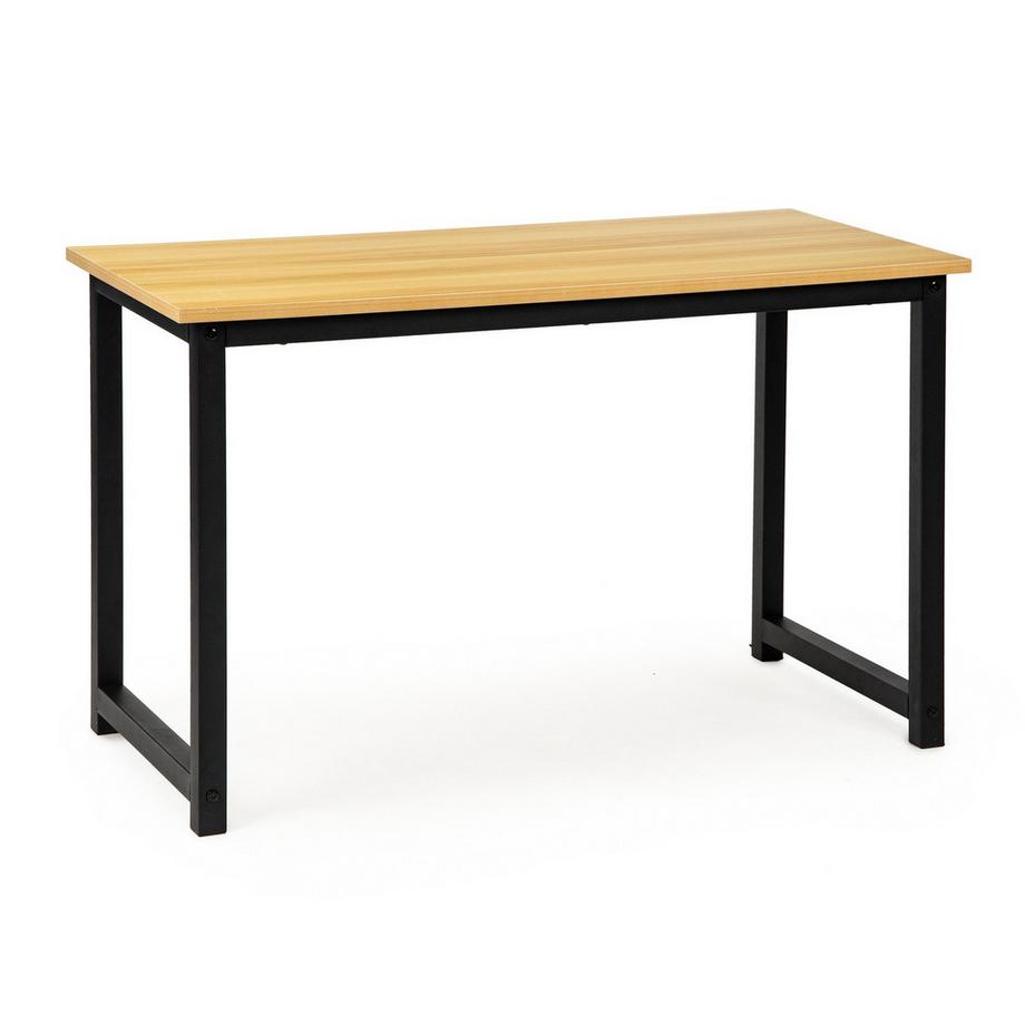 Bureau d'ordinateur, table, table de jeu, école, marron clair