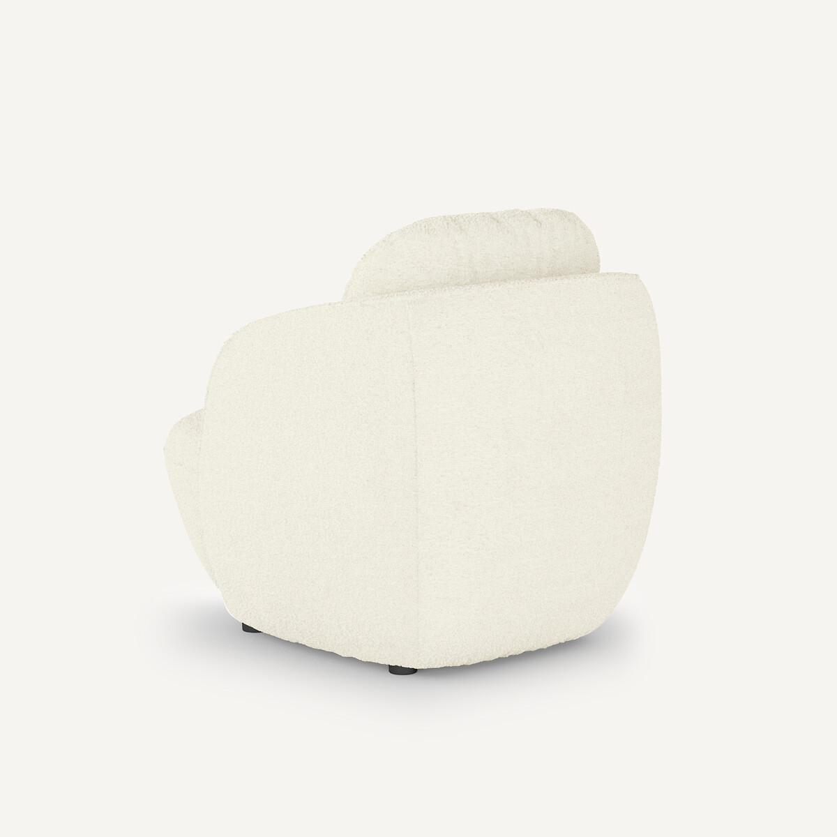 AM.PM Fauteuil boule tissu bouclette  