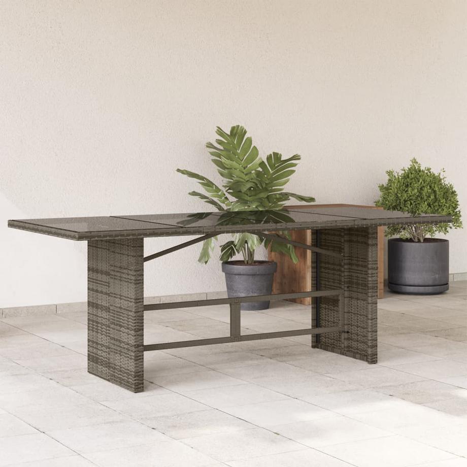 VidaXL Gartentisch poly-rattan  