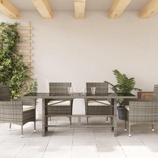 VidaXL Gartentisch poly-rattan  