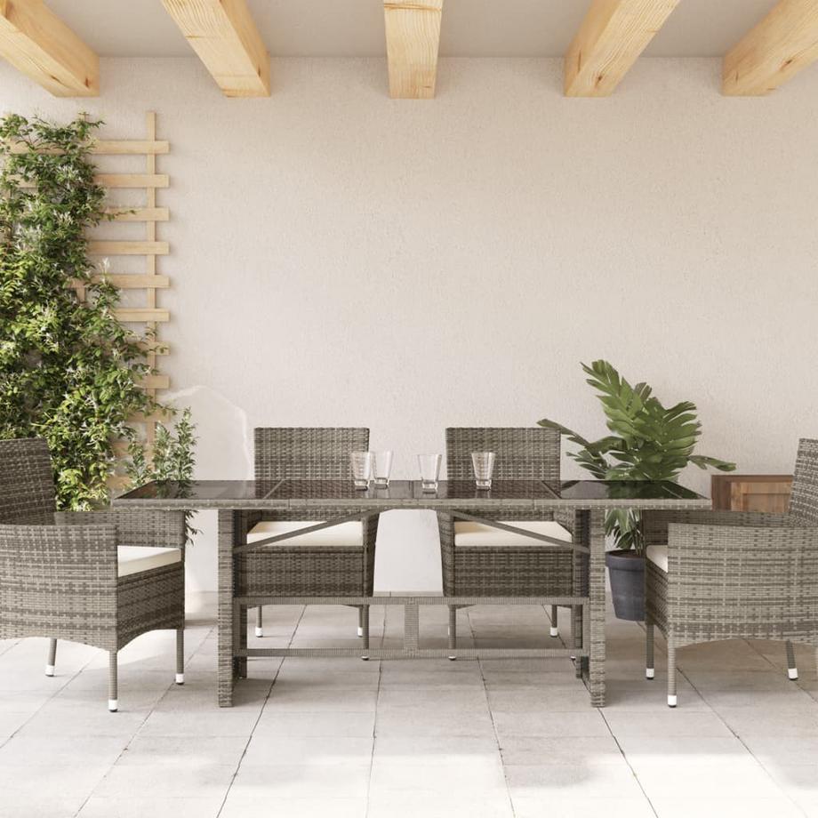 VidaXL Gartentisch poly-rattan  