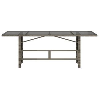 VidaXL Gartentisch poly-rattan  