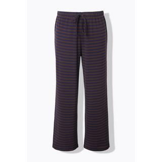 Studio Untold Pantalon large en jersey côtelé à rayures  