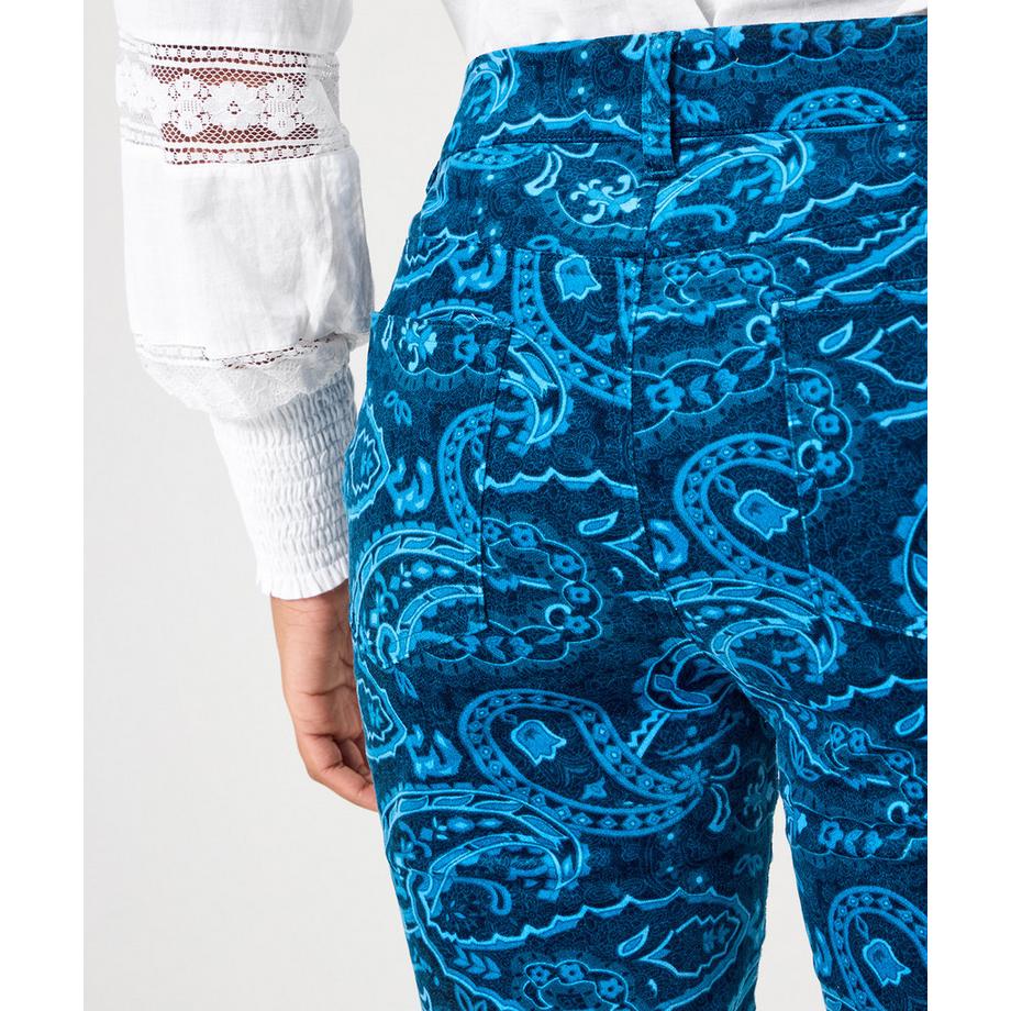 Joe Browns Pantalon évasé Paisley Velvet Moleskine  