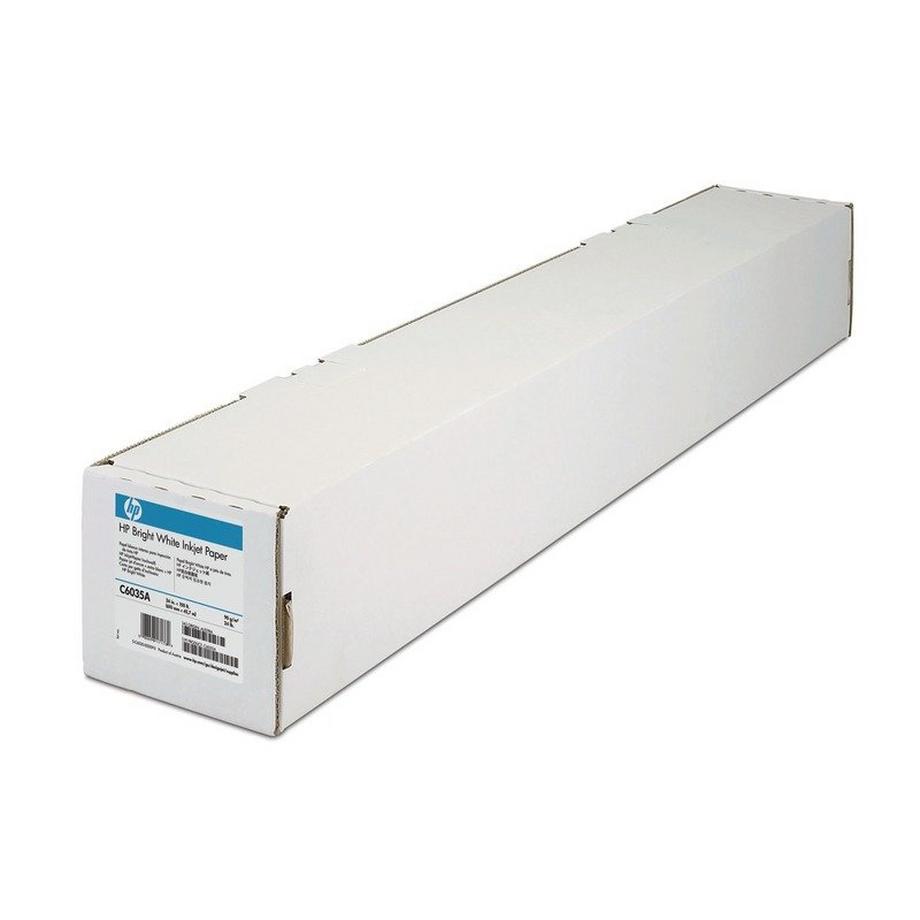 HP Bright White Paper 90g 45,7m Q1445A DesignJet 5000 Rolle/A1