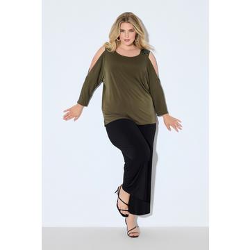 T-shirt dal taglio comodo con apertura sulle spalle