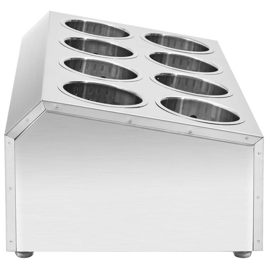 VidaXL Besteckhalter stahl  