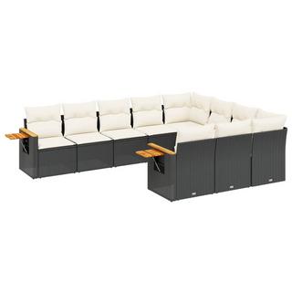 VidaXL set divano da giardino Polirattan  