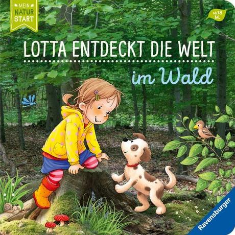 Lotta entdeckt die Welt: Im Wald Sandra Grimm Copertina rigida 