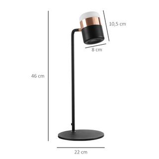 HOMCOM Lampe de table  