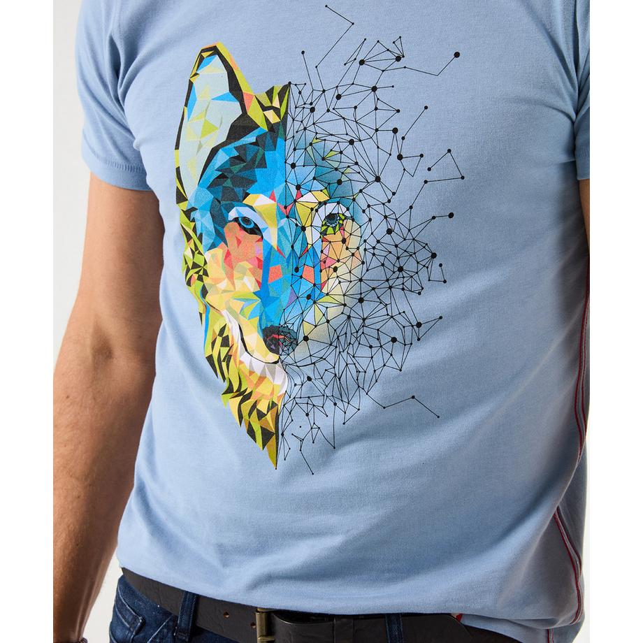 Joe Browns T-shirt col rond motif loup contrasté  