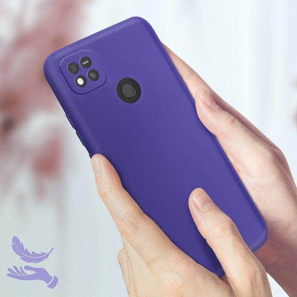 Avizar  Coque Xiaomi Redmi 10A Soft Touch Violet 