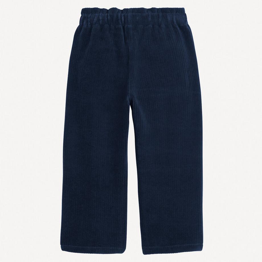 La Redoute Collections  pantalon large en velours maille 