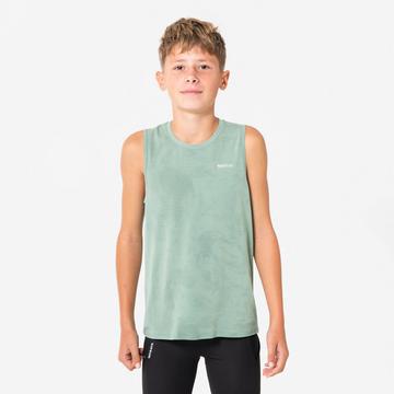 Débardeur enfant jacquard polyester