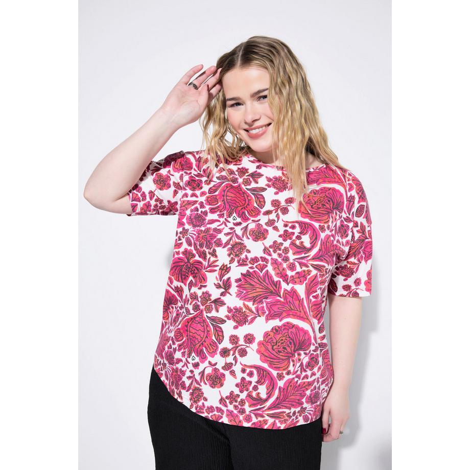 Studio Untold T-shirt oversize imprimé cachemire  