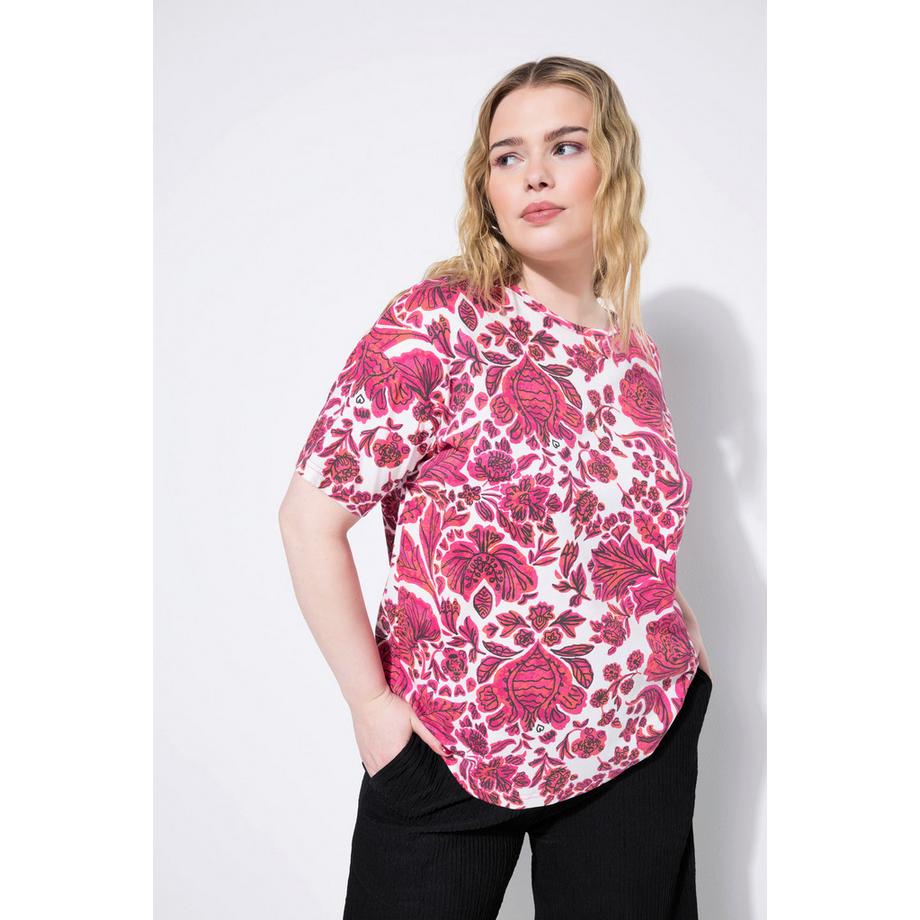 Studio Untold T-shirt oversize imprimé cachemire  