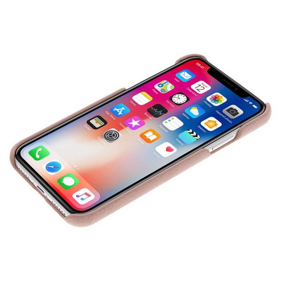 BUGATTI  Coque iPhone X / XS Coque Ultra-suédé Rose 