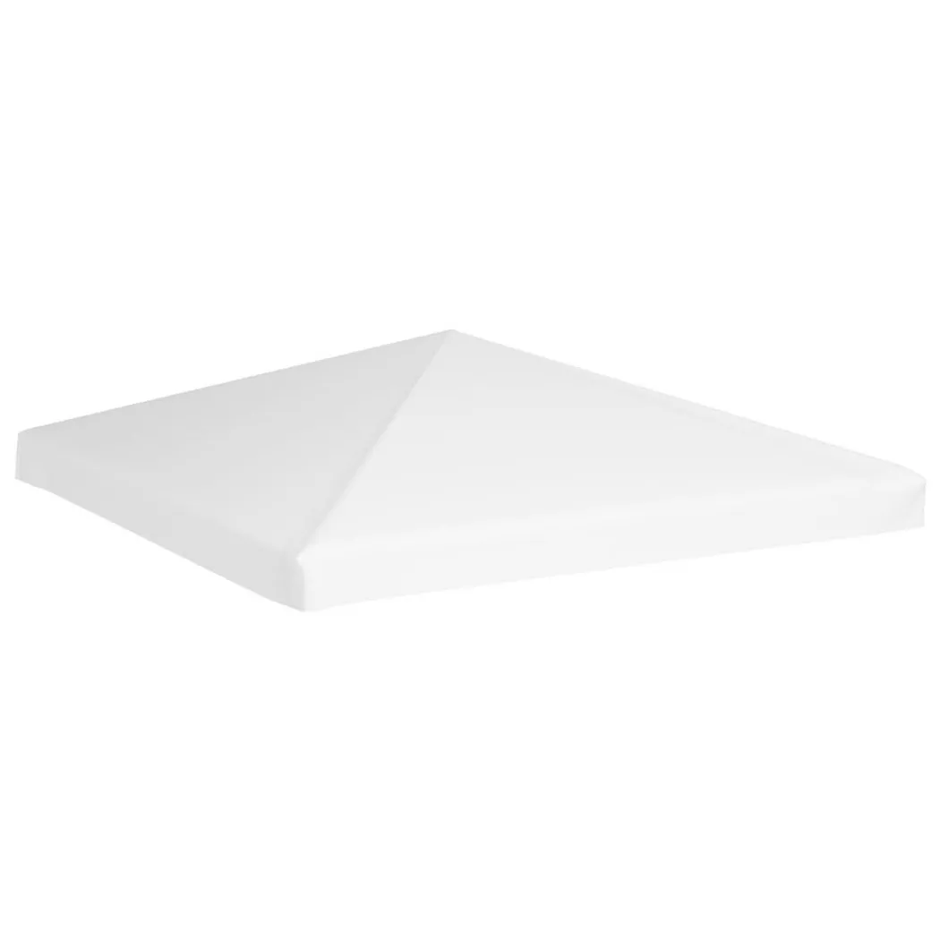 VidaXL - copertura superiore gazebo Tessuto, One Size, Blanco