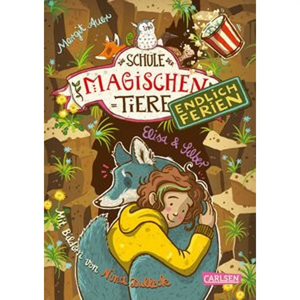 Carlsen - Die Schule der magischen Tiere. Endlich Ferien 9: Elisa und Silber, Auer, Margit; Dulleck, Nina (Illustrationen); Dolinger, Igor (Illustrationen)