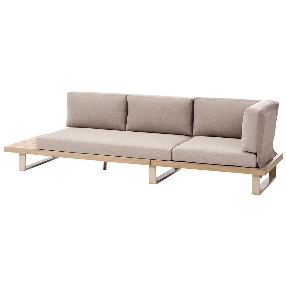 Beliani Outdoor Kissenbezug Set aus Polyester Mediterran MYKONOS  