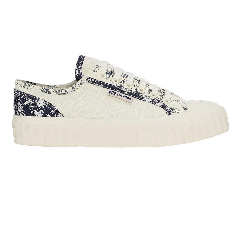 SUPERGA 2630 Gestreifte Blumen Sneakers  