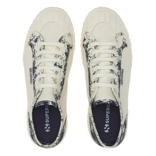 SUPERGA  Sneaker 2630, Gestreifte gezeichnete Blumen 