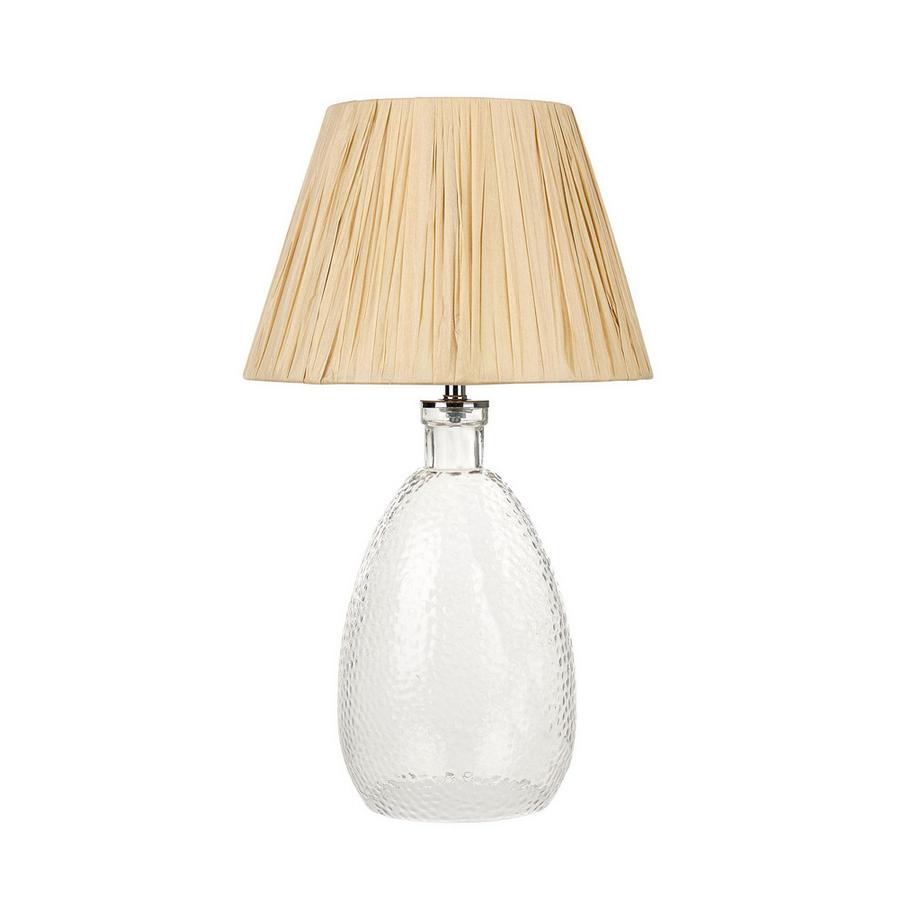 Lampe à poser en Verre Boho BLANCO
