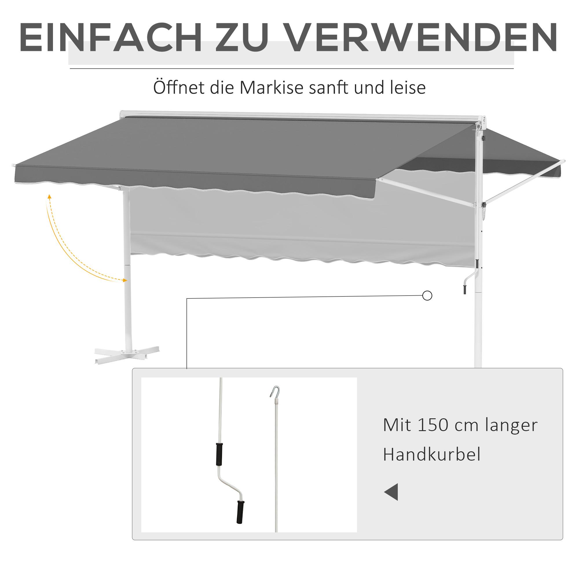 Outsunny Standmarkise  