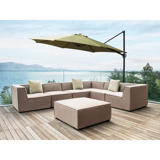 Beliani Parasol suspendu en Polyester SAVONA II  