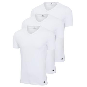 Maglietta Uomini Confezione da 3 Aderente alla figura-V-Neck Shirt, Active Core Cotton 3PK