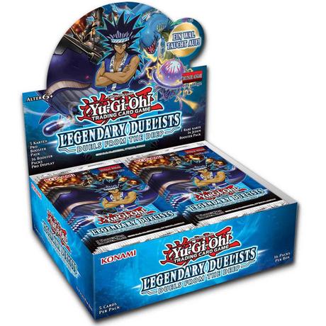 Yu-Gi-Oh!  Legendary Duelists Duels from the Deep Booster Display  - DE 