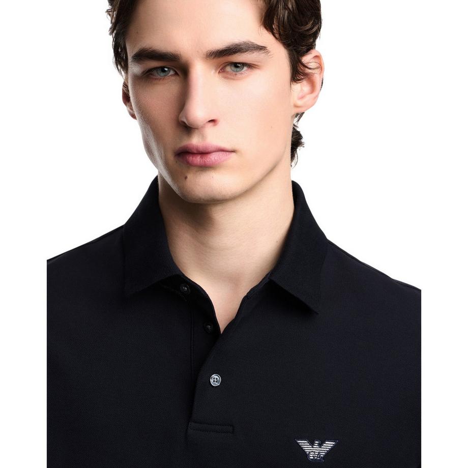 EMPORIO ARMANI Polo Manches Courtes avec Logo Brodé  