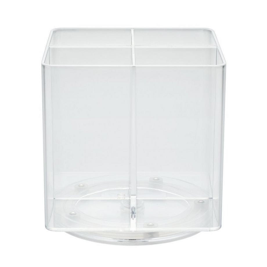 Porte-maquillage Pensa transparent, 360° tournant