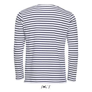 SOLS  t-shirt a maniche lunghe marine 