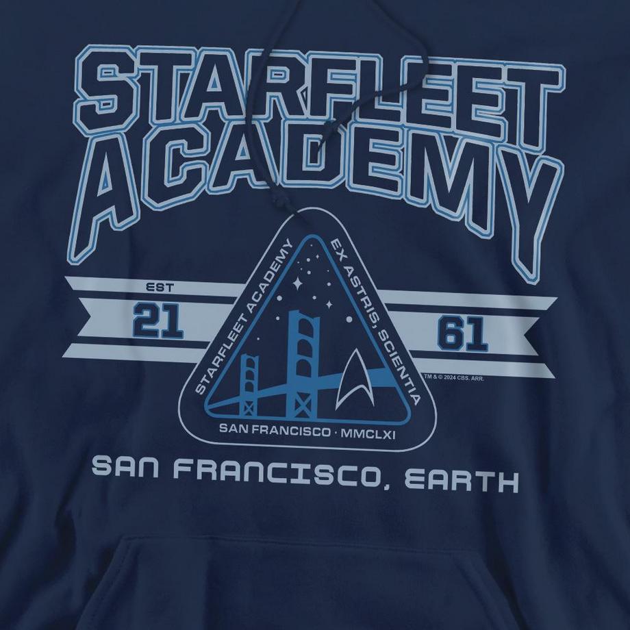 Star Trek Starfleet Academy Earth Sweat à Capuche  