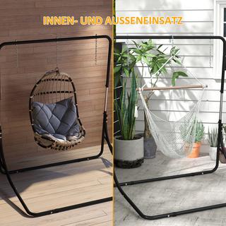 Outsunny Structure de chaise suspendue  