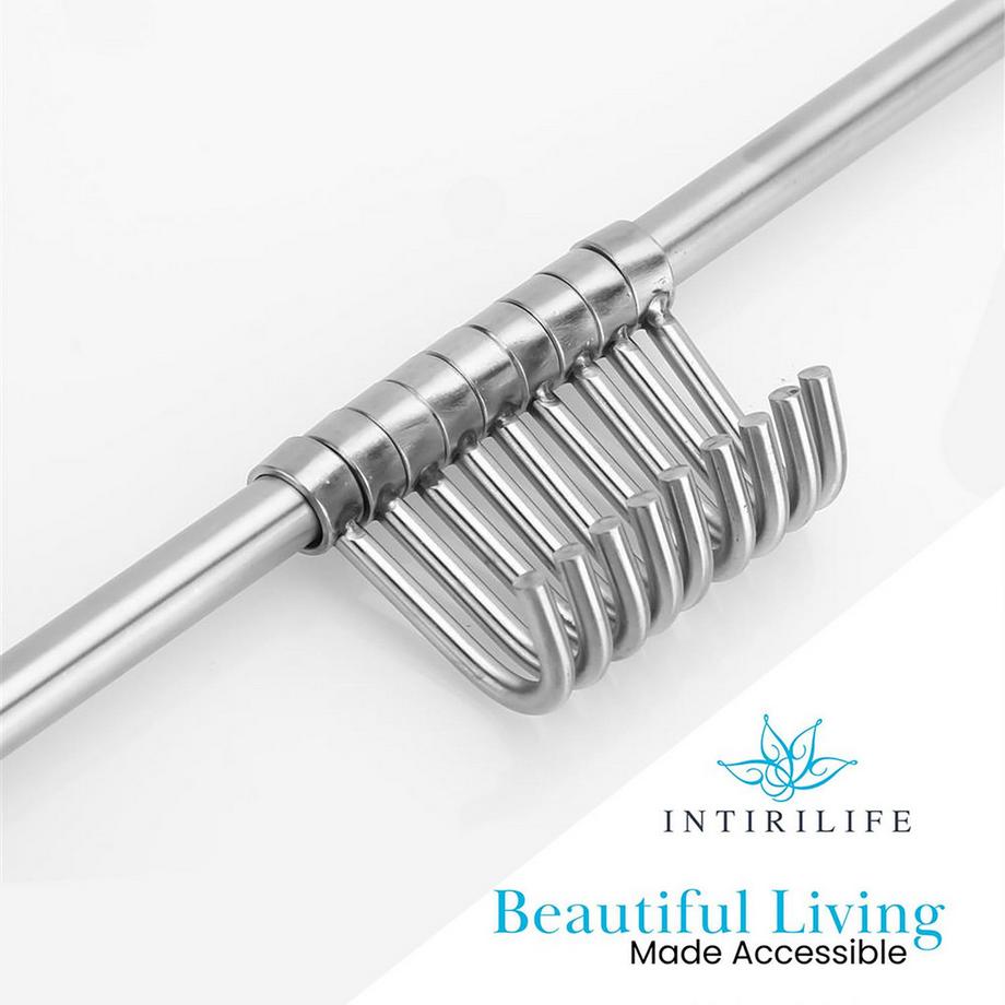 Intirilife Barra Appendiabiti Da Cucina  